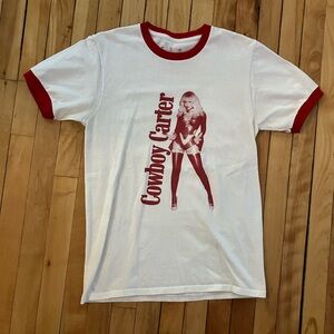 Beyoncé Cowboy Carter ringer tee, EUC